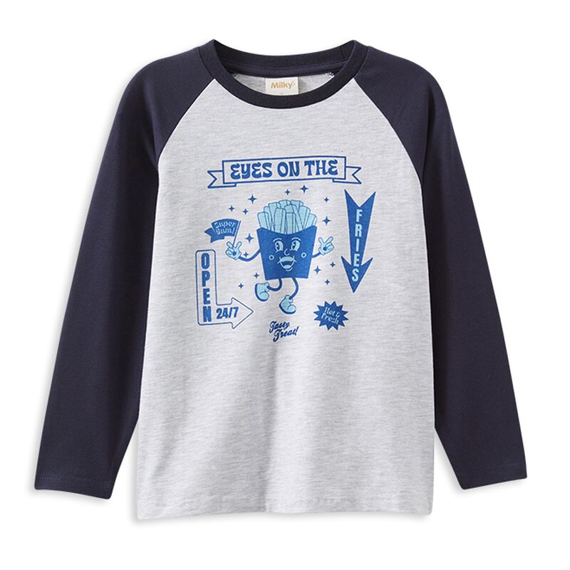 Milky Eyes On The Fries Tee image number 0